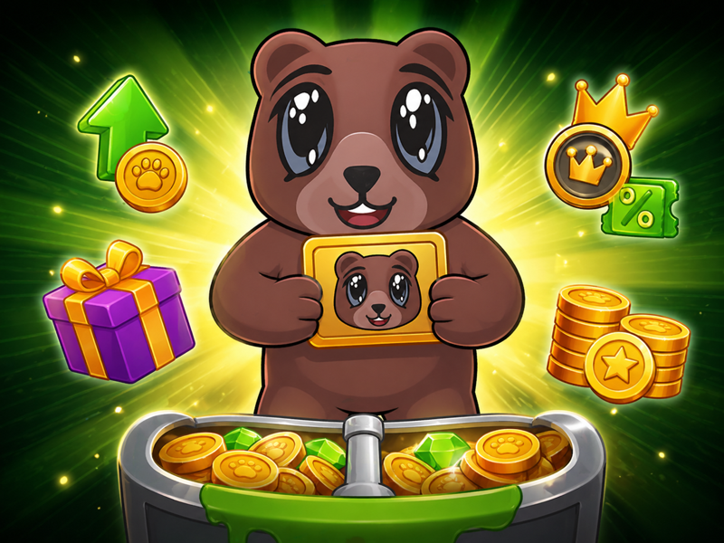 STEADY TEDDY HOLDER BONUS
